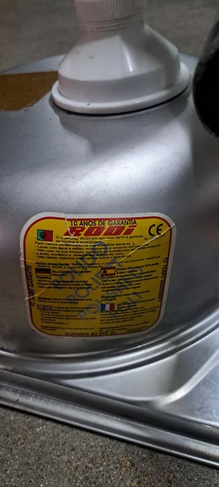 Banca inox duas copas