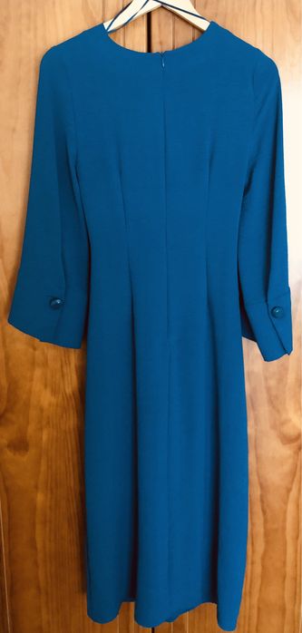 Vestido azul Zara M