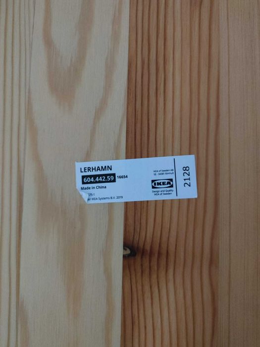 Stół drewniany Lerhamn (IKEA)