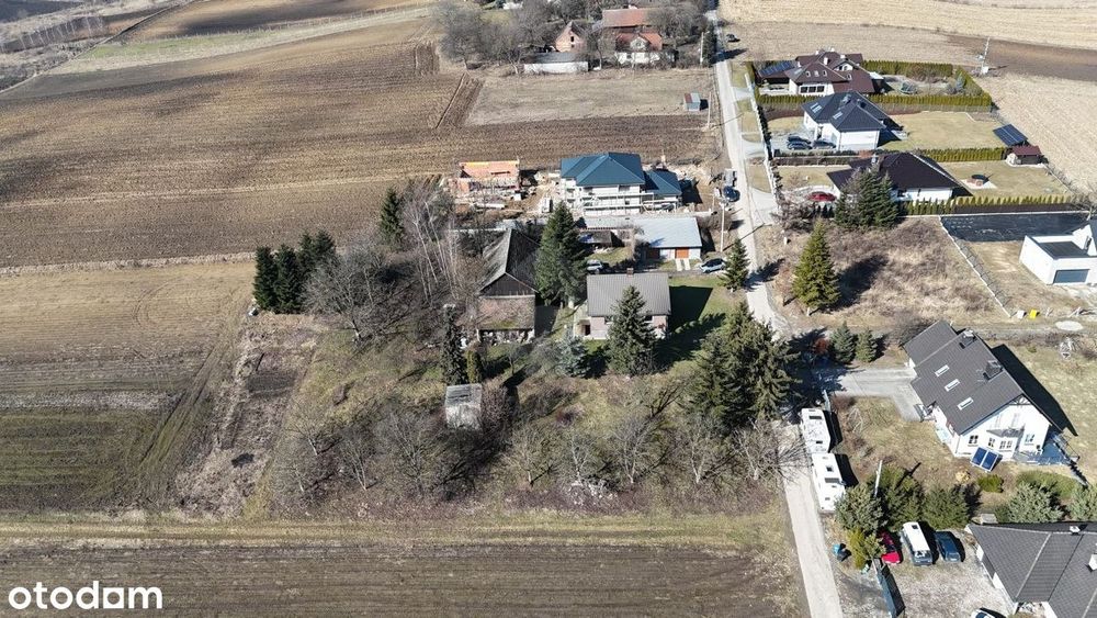 Prostokątna działka budowlana - Widok 3