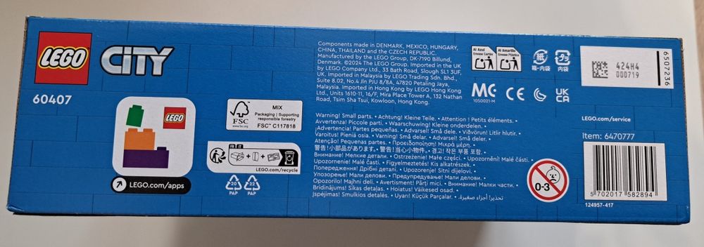 LEGO City Czerwony, piętrowy autokar 60407

Zapewnij siedmiolatkom i s