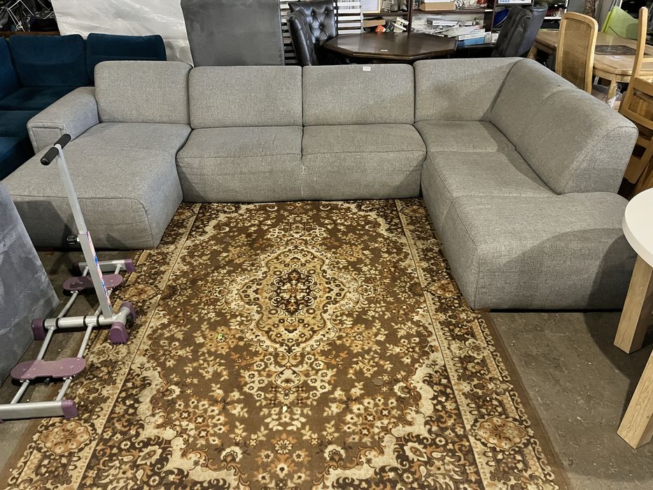 NAROŻNIK DUŻY nierozkładany sofa narożna