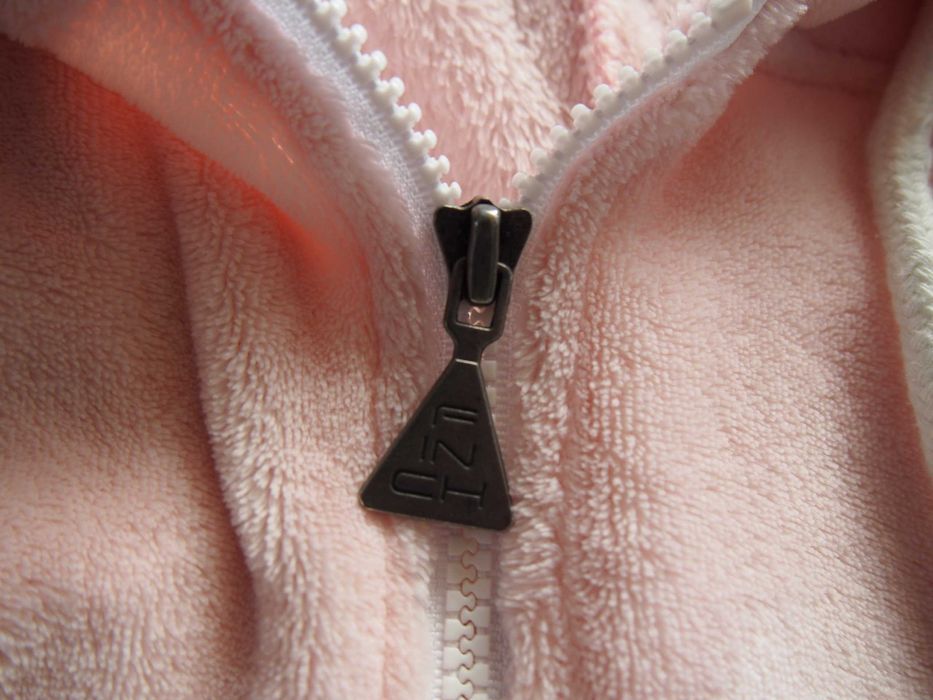 Pajac piżama M pudrowy róż