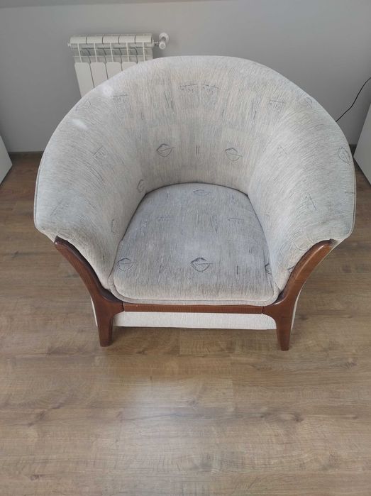 Sofa plus dwa fotele z funkcją spania