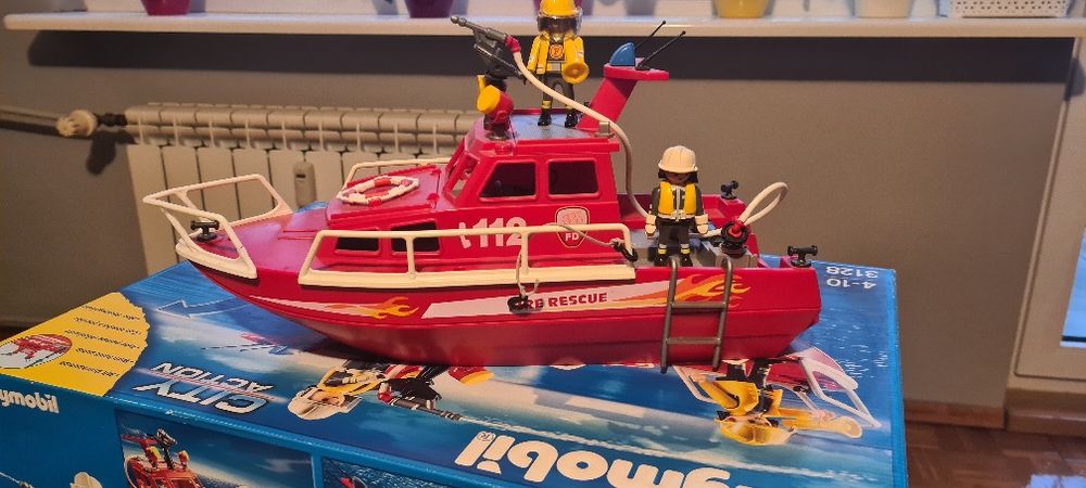 Łódź playmobil 3128
