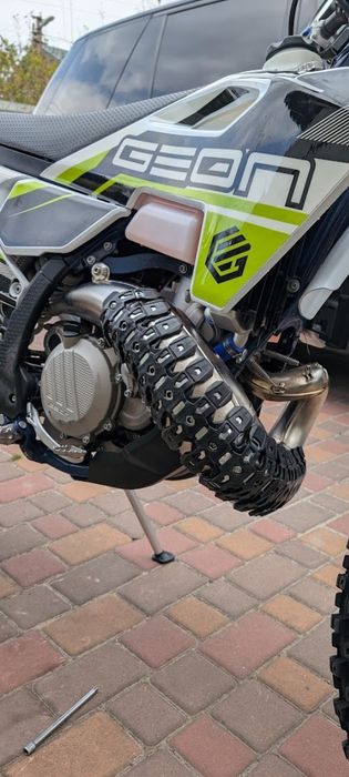 Защита двигателя kovi geon KTM exc sxf xcf  HUSQVARNA GEON KOVI 2T 30
