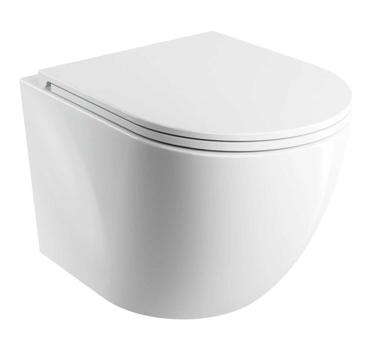 Miska WC (toaletowa) Omnires Ottawa SILENT POWER biały połysk