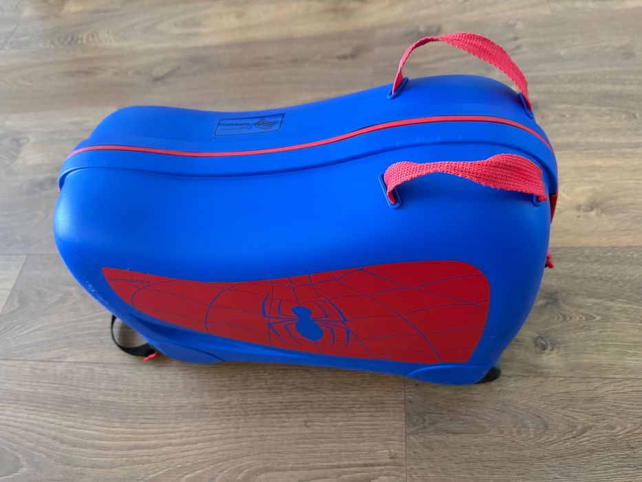 Mala de viagem criança homem aranha