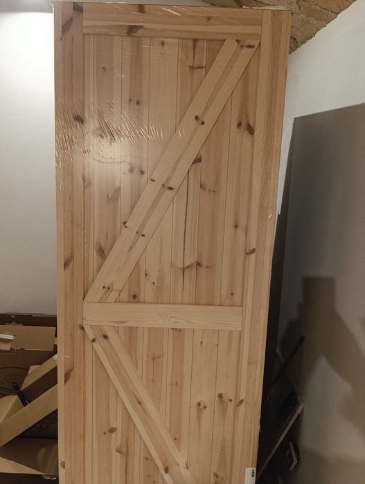 Drzwi surowe loft przesuwne nowe