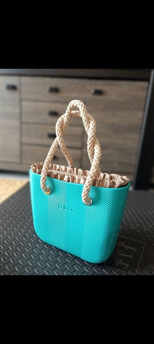 Nowa torebka obag mini jodła spigatta aqua