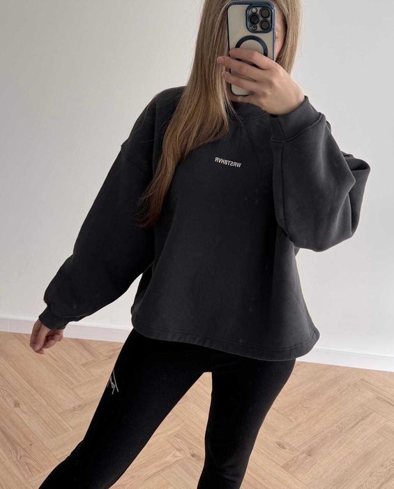 Bluzy Wrstbhvr bluza oversize bawełniana szeroka japan y2k core 36 s m