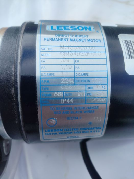 Двигун редуктор  Leeson США
