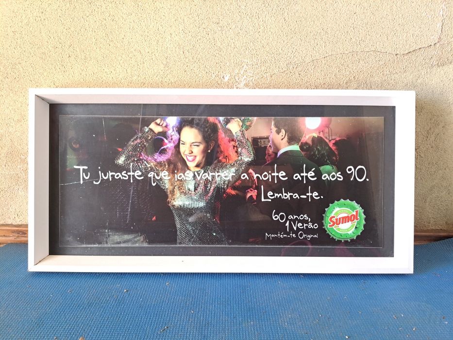 Quadro dos 60 anos da Sumol