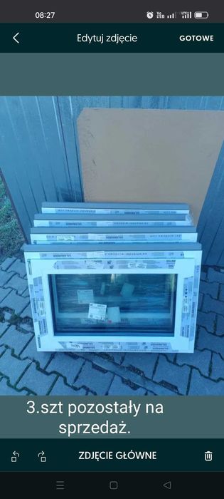 Okna 3 szt.  Trzy szybowe całkiem now