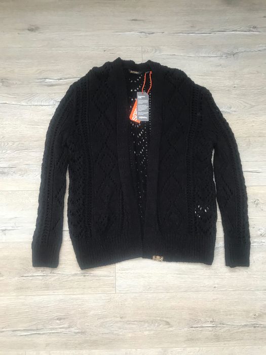 Оригінал! Кардиган Superdry в’язаний L Л кофта худі супердрай