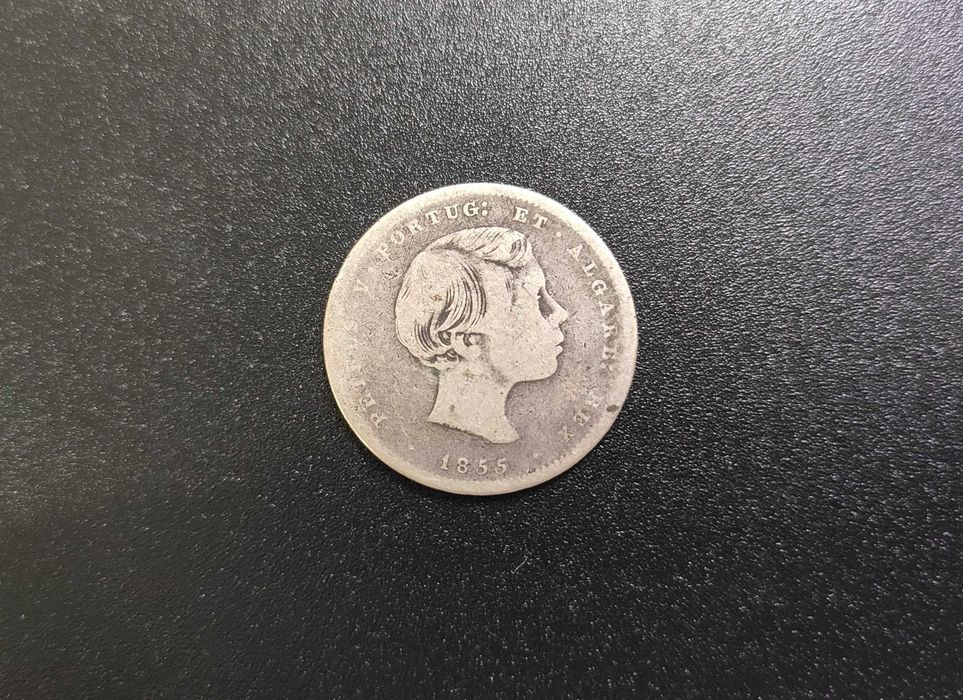 Moeda 200 Reis 1855 (VENDlDA)