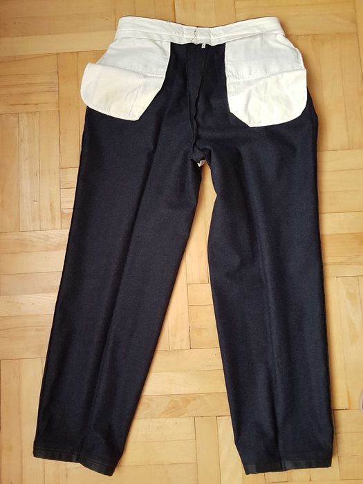 Męskie spodnie Hugo Boss w ludowym stylu M/L 100% wełna