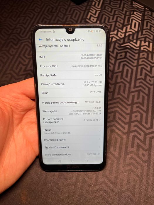 Telefon Huawei Y7 2019