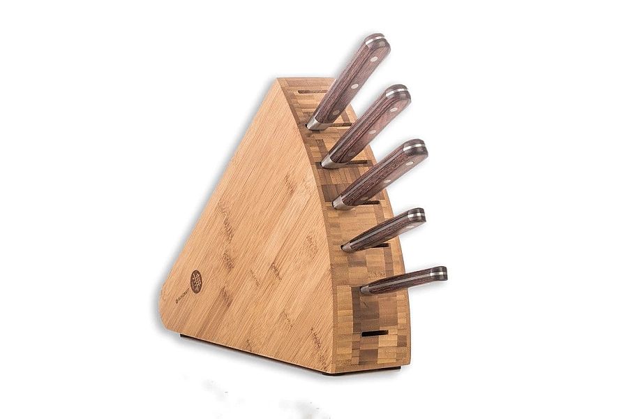 Zestaw noży Suncraft Senzo Clad z blokiem: [AS-SET]