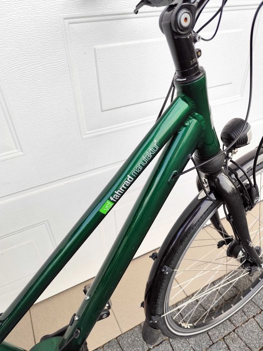 23e  farrad manufaktur nanapędzie bosch shimano idealny stan