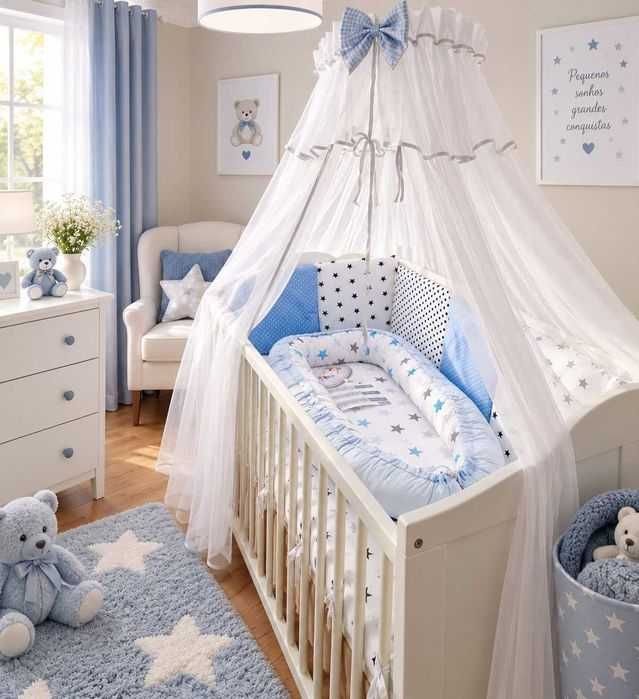 Conjunto para berço,  ninho para bebe