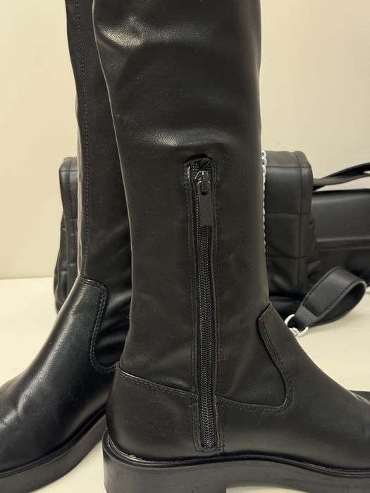 Ботфорти чорні , р37