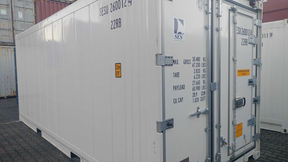 I Chłodnia 20'RF 40'HCRF na najem kontener chłodniczy - Poznań