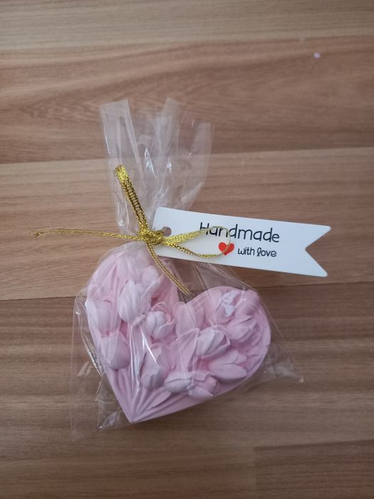 Odlewy z gipsu ceramicznego figurka serce