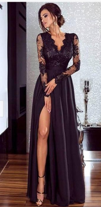 Śliczna sukienka wieczorowa