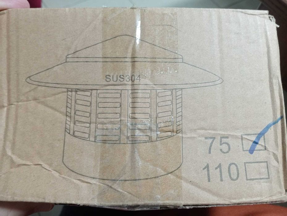 Chapéu de Chaminé / Terminal em Inox SUS304