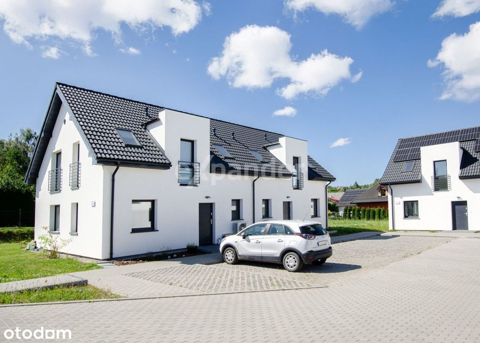 Energooszczędny dom z ogrodem, pompa ciepła