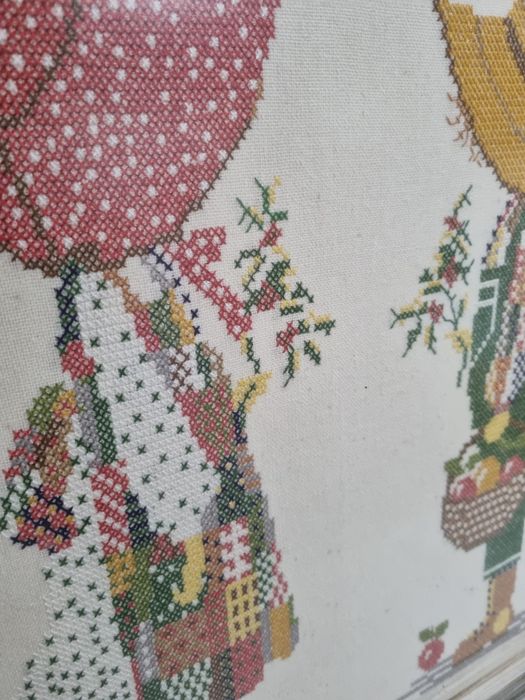 Quadro de ponto cruz