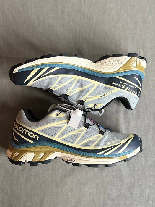 Кросівки Кроссовки Salomon XT-6 Gore-Tex Dover Blue Синий Синій Кросовки Демісезон