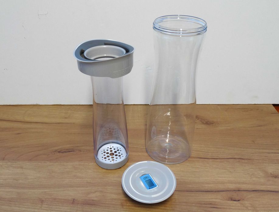 Butelka filtrująca Brita Fill&Serve Mind 1,3 l srebrny/szary