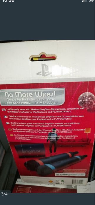 Caixa Singstar Ps3