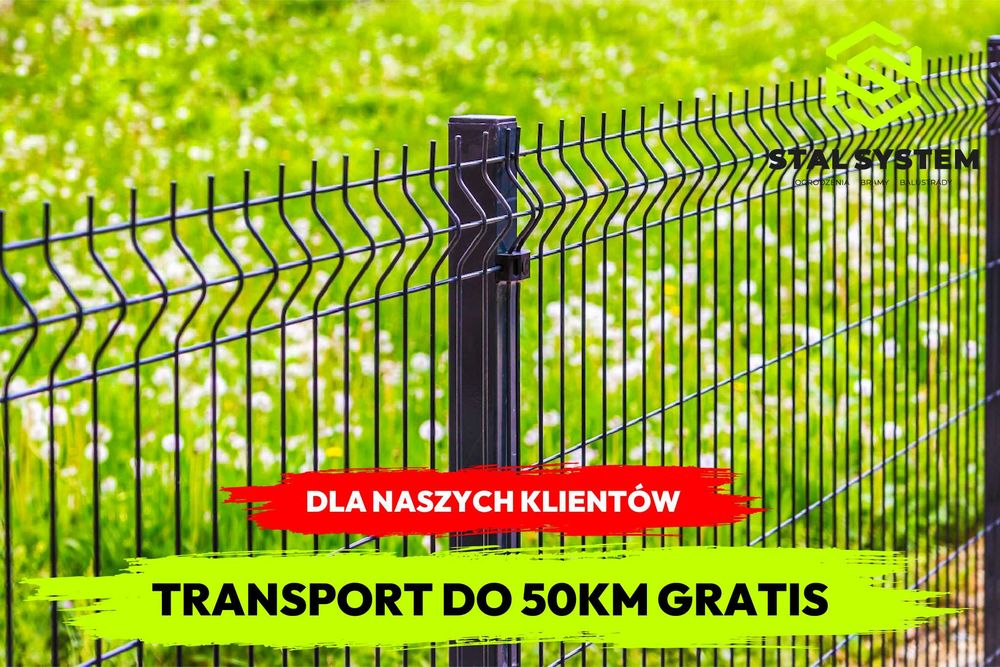 Ogrodzenia Panelowe 3D - Sprzedaż DETAL & HURT - MONTAŻ TRANSPORT