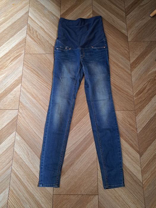 Spodnie jeansy ciążowe H&M
