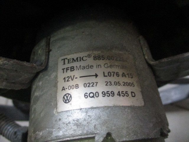 Termoventilador / motoventilador VOLKSWAGEN Fox (5Z1, 5Z3, 5Z4)