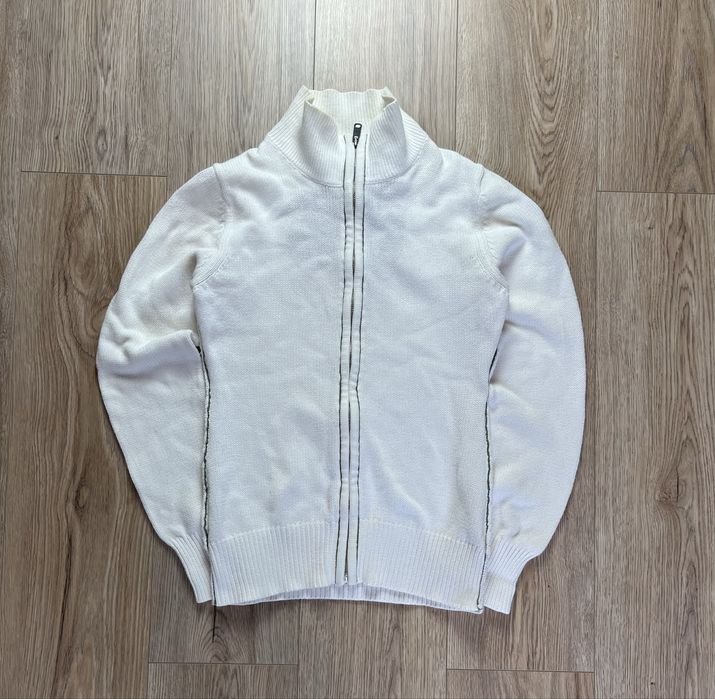 Napapjiri Big logo Damski M Sweter rozpinany z dzianiny Knitted Zip
