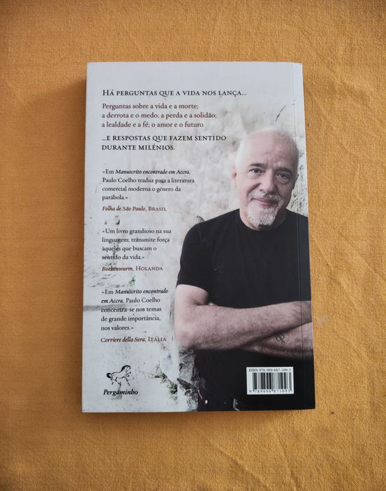 Livro "Manuscrito Encontrado em Accra" – Paulo Coelho (Ed. Pergaminho)
