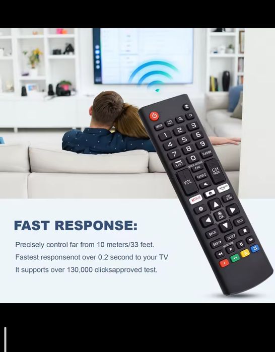 Comando Lg universal novo 8