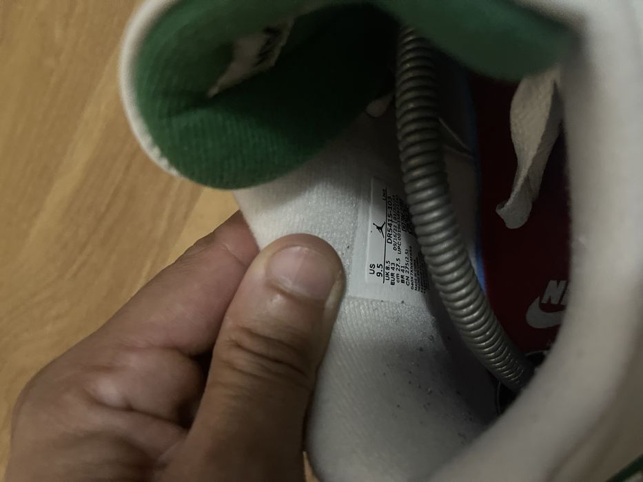 Air jordan 4 green pine