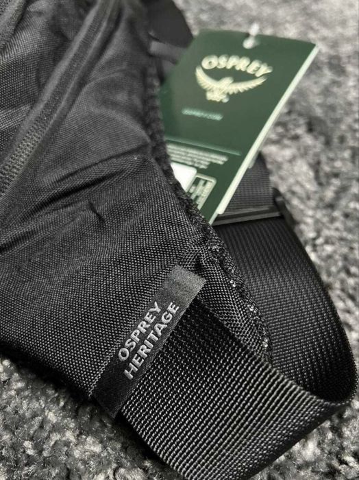 Osprey Daylite Waist 2L czarna – nerka sportowa Ripstop