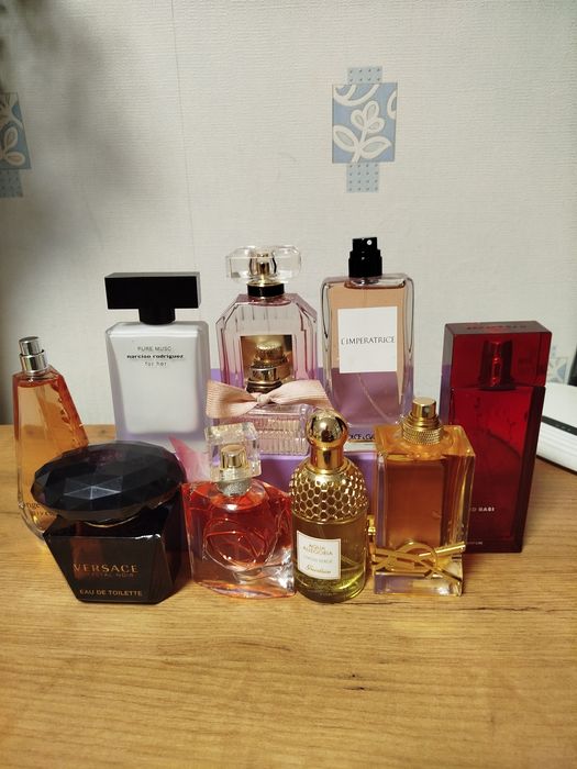 Парфуми жіночі Versace, Armand Basi, Narciso Rodriguez,
