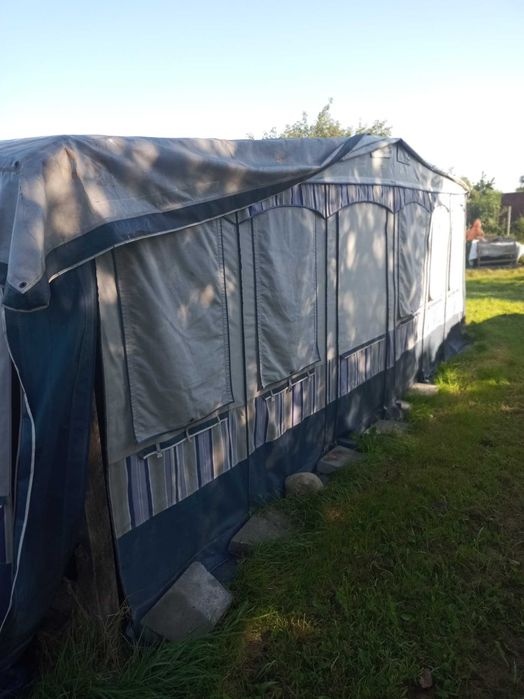 namiot przedsionek przyczepy kempingowej