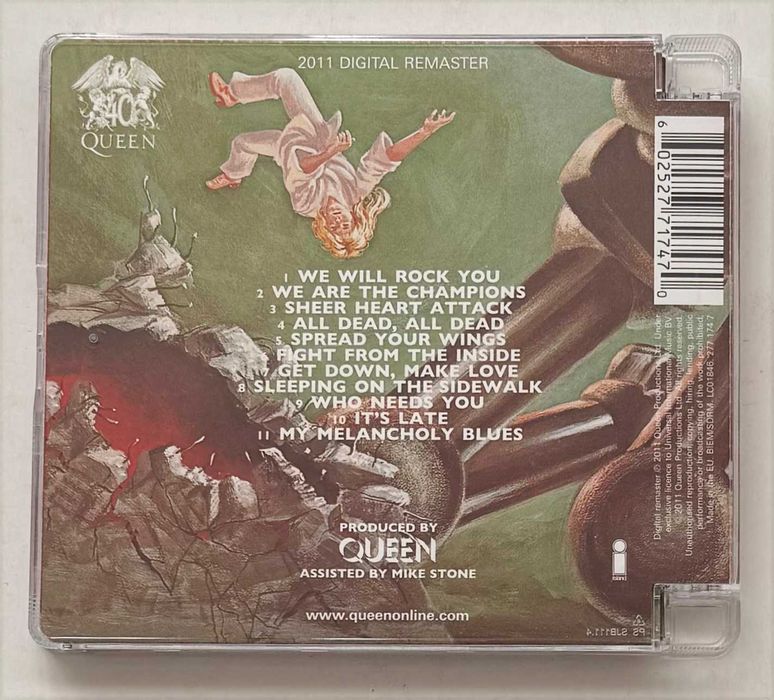 CD_QUEEN, News Of The World. Muito estimado, como novo.