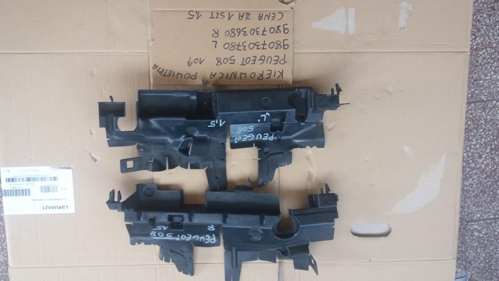 Kierownica powietrza Peugeot 508 po 2010 lewa