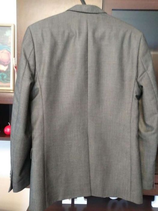 Garnitur męski szary