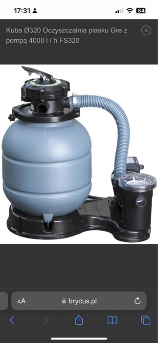 Pompa piaskowa gre fs 320