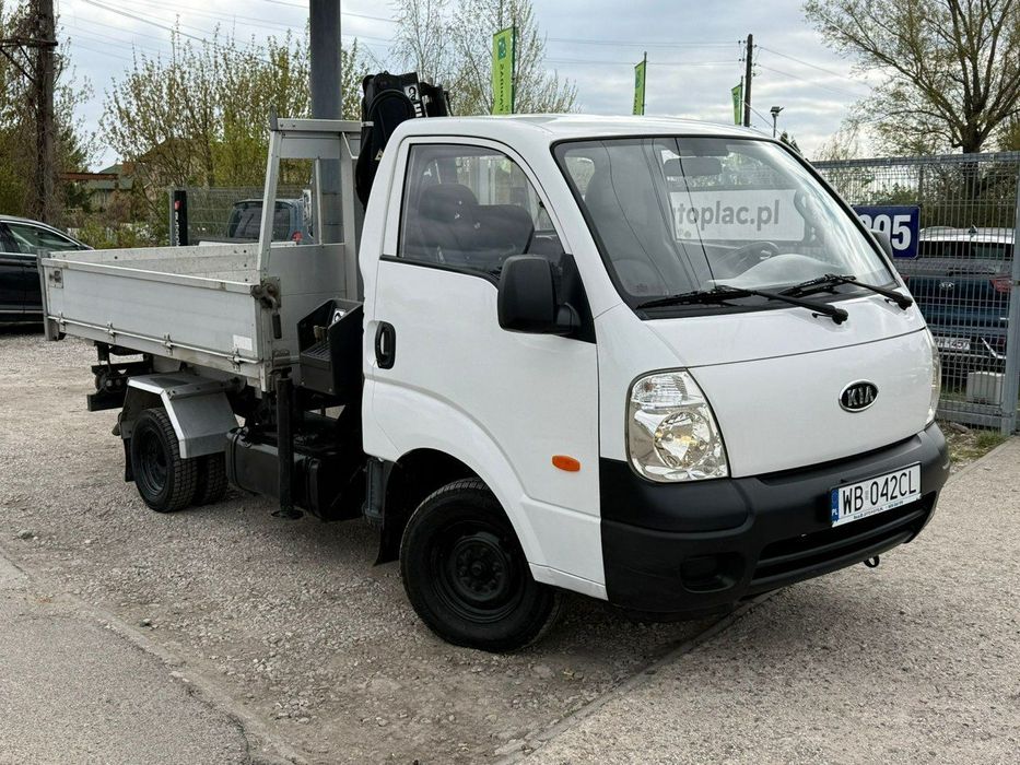 Kia K-2500  HDS HIAB kiper wywrotka Gotowa do Pracy